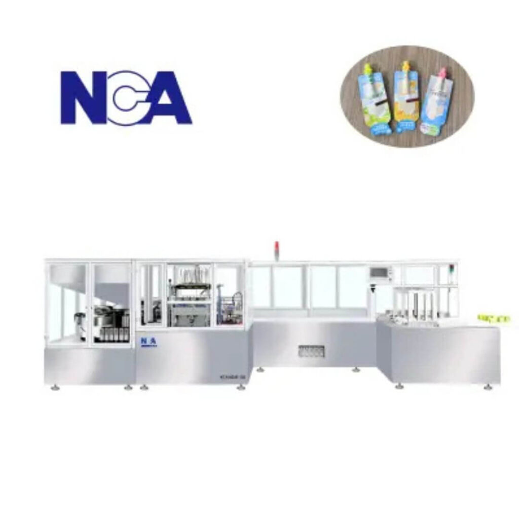 NCA1604E Flexible Pouch and Spout Automatic Sealing Machine
