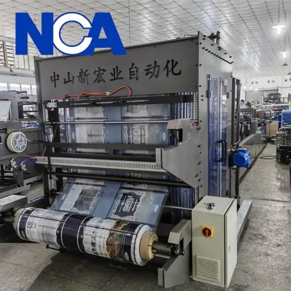 NCA600SHW Three-side Seal Bag Making and Handle Welding Machine Gallery 3