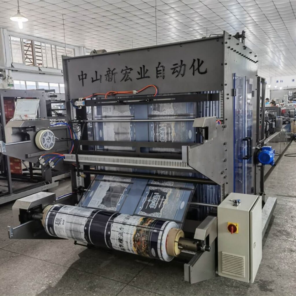 NCA600SHW Three-side Seal Bag Making and Handle Welding Machine Gallery 8