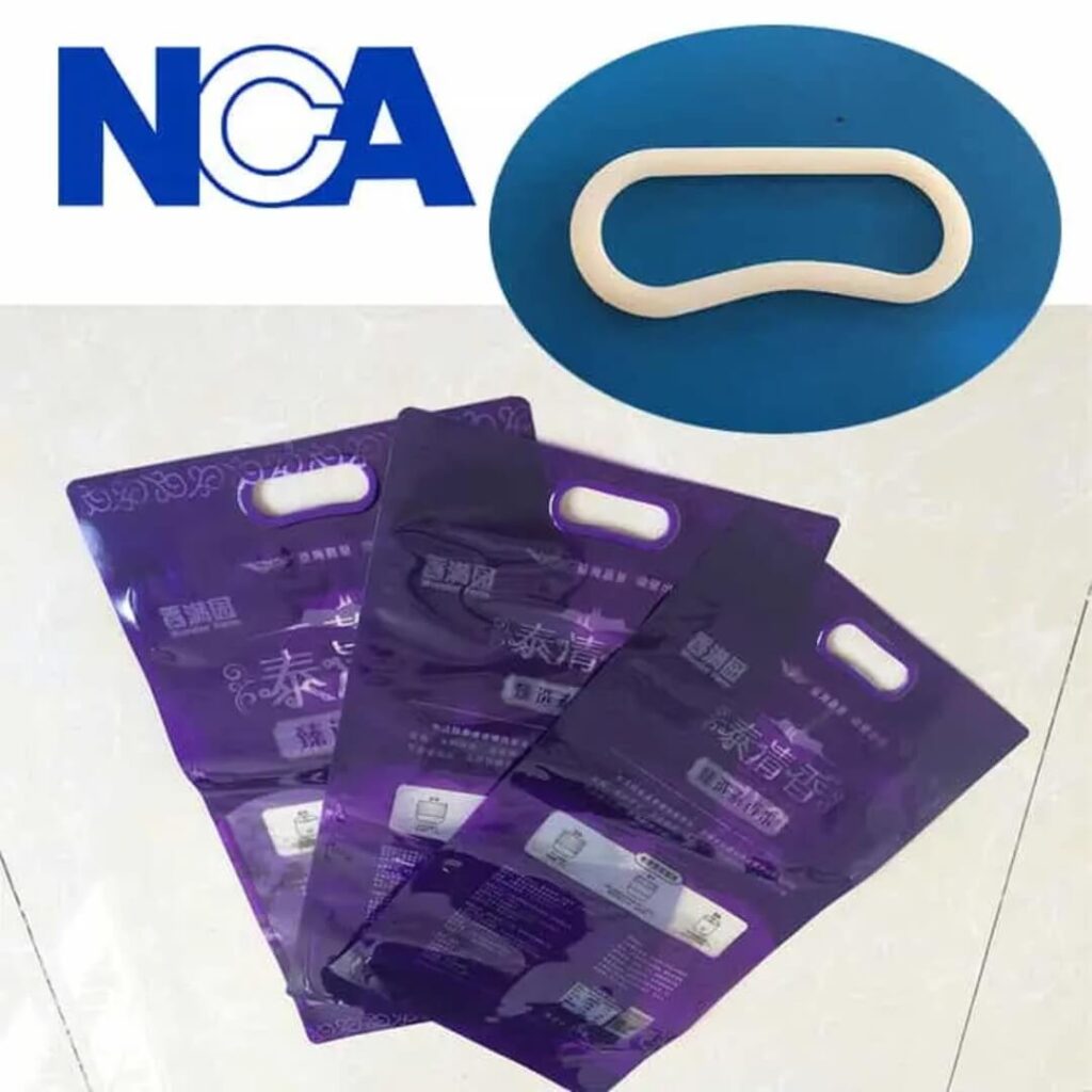 NCA600SHW Three-side Seal Bag Making and Handle Welding Machine Gallery 9