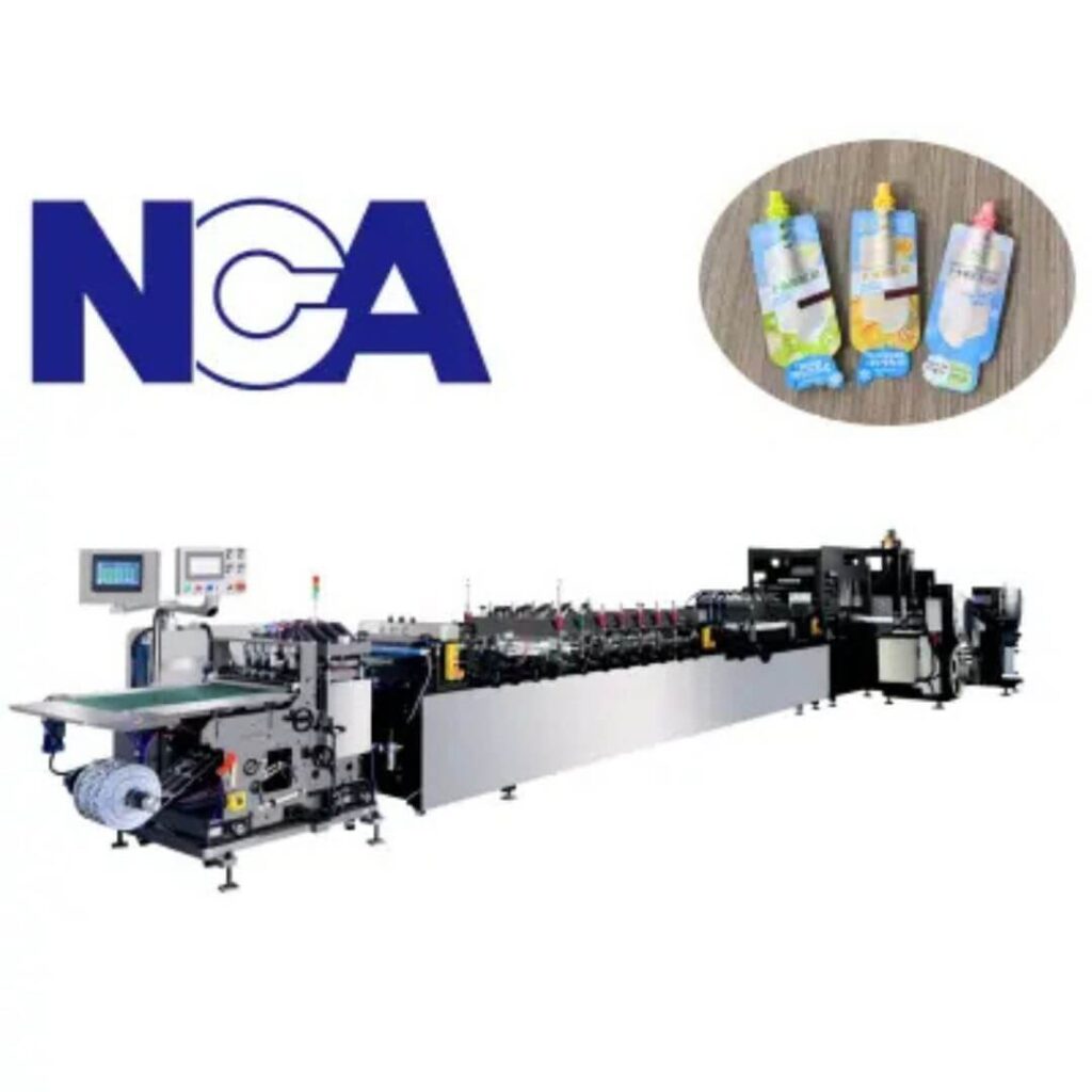 NCA600SZQ Three-side Seal, Stand-up, Cheerpack Pouch Making Machine