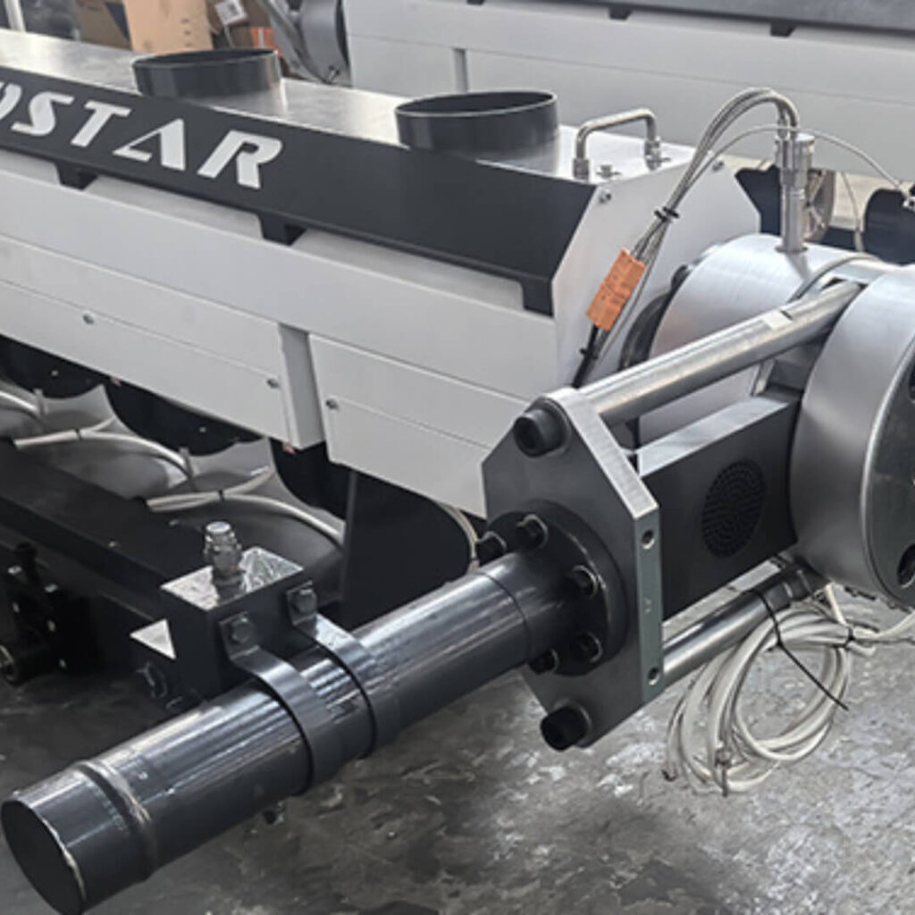 3-layer co-extrusion blown film machine Hydraulic Screen filter