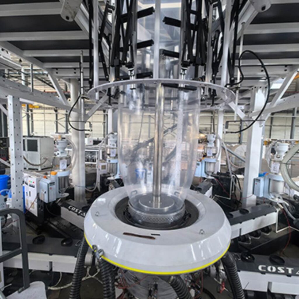 9-layer co-extrusion functional blown film machine Extrusion
