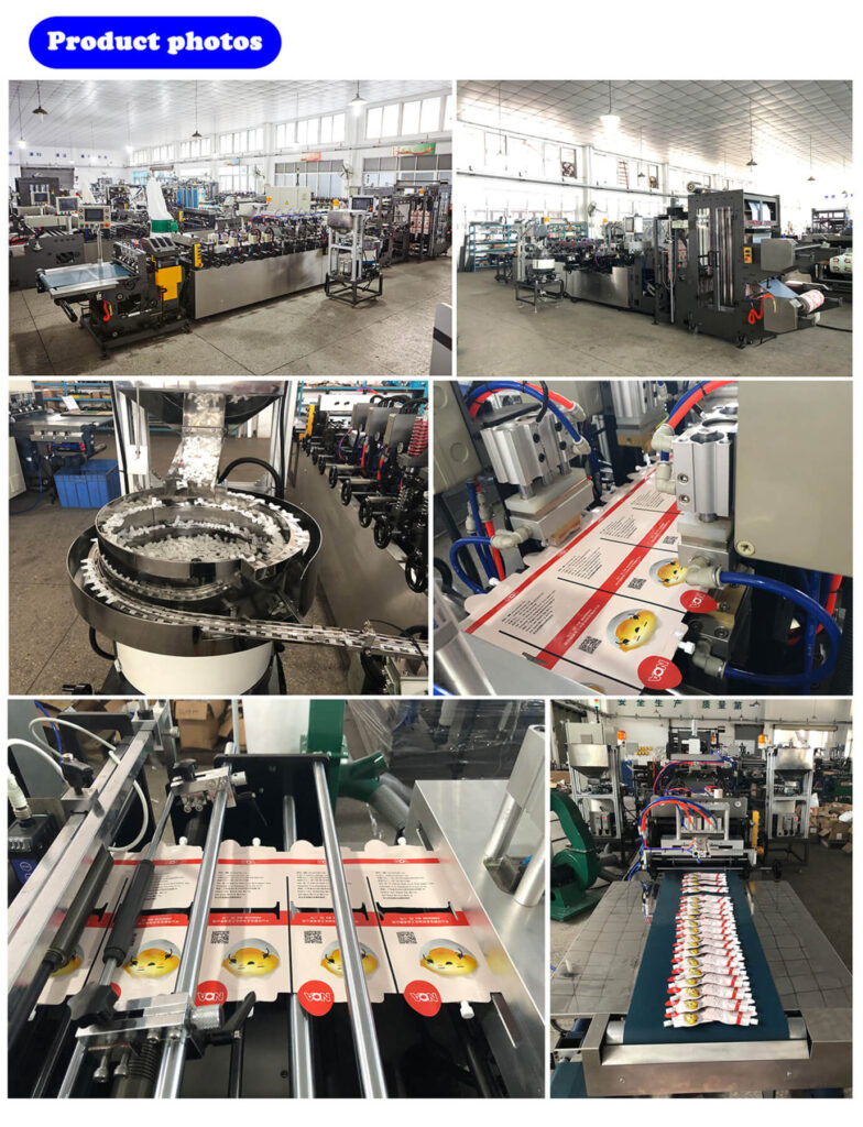 NCA300SJA Automatic Bag Making and Spout-welding Machine Product Photos