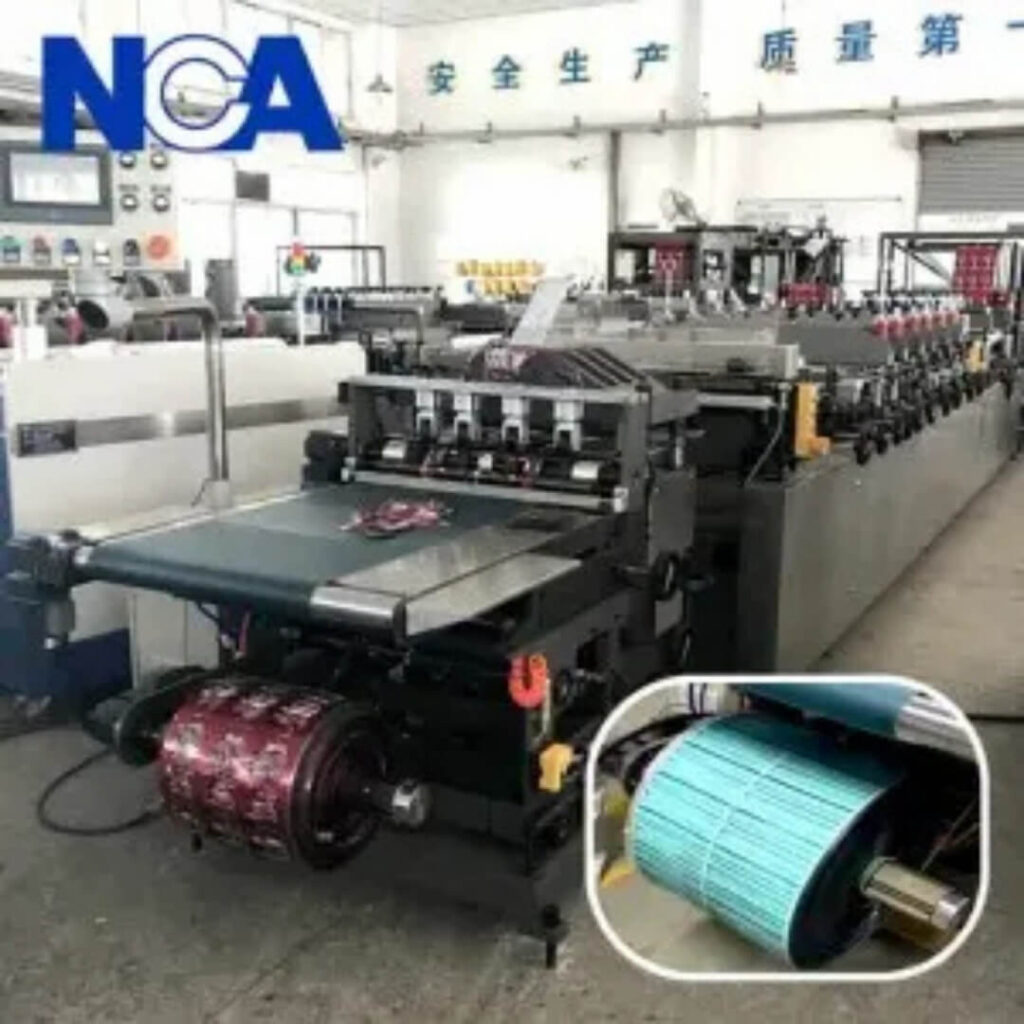 NCA6001C Die cutting machine for flexible bag making machine Gallery 2
