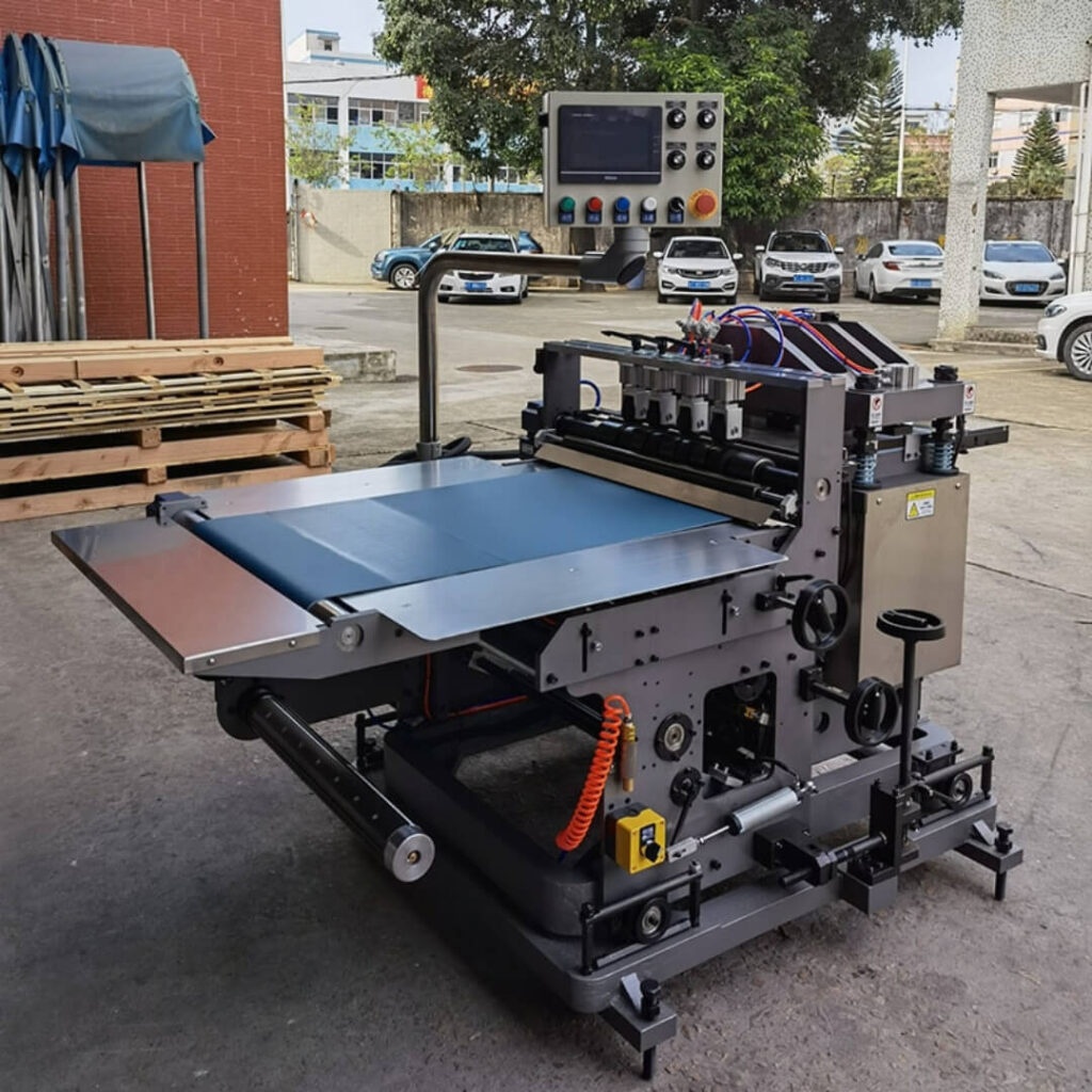 NCA6001C Die cutting machine for flexible bag making machine Gallery 4