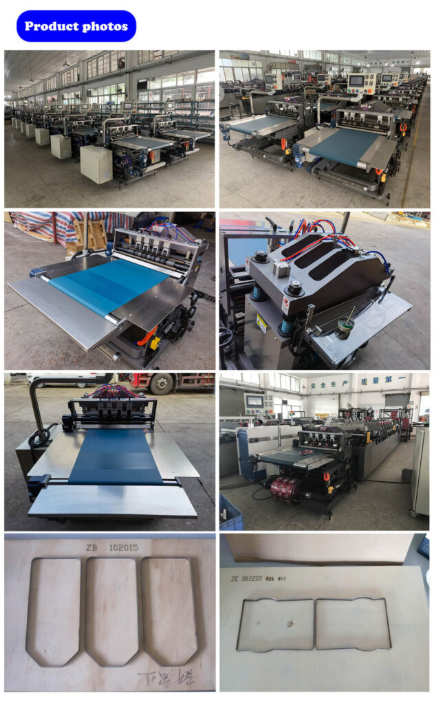 NCA6001C Die cutting machine for flexible bag making machine Product Photos