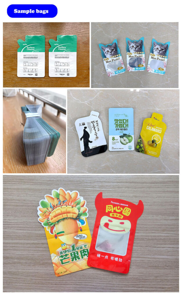 NCA6001C Die cutting machine for flexible bag making machine Sample Bags