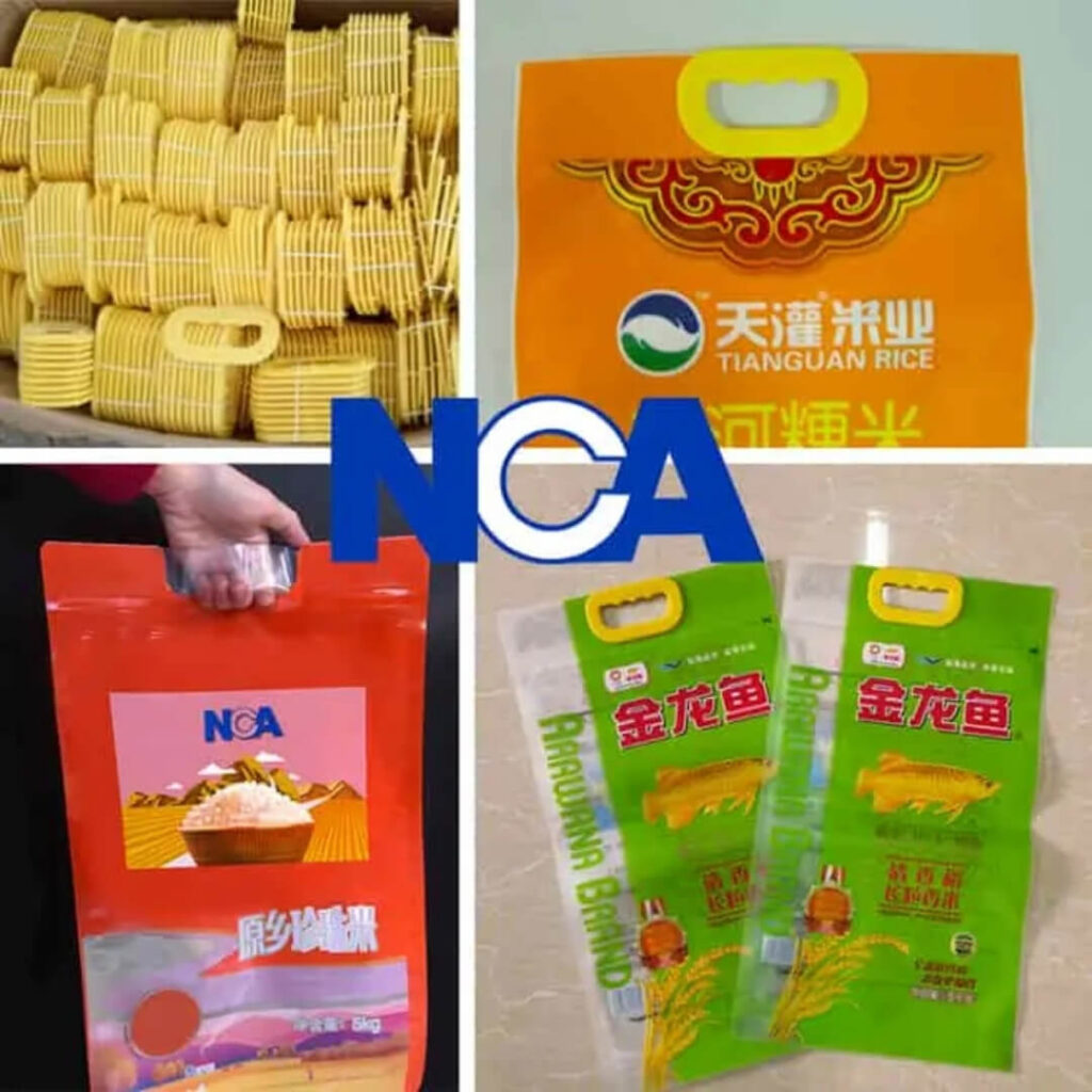 NCA600SKW Three-side Seal Bag Making and Handle Pressing Machine Gallery 1