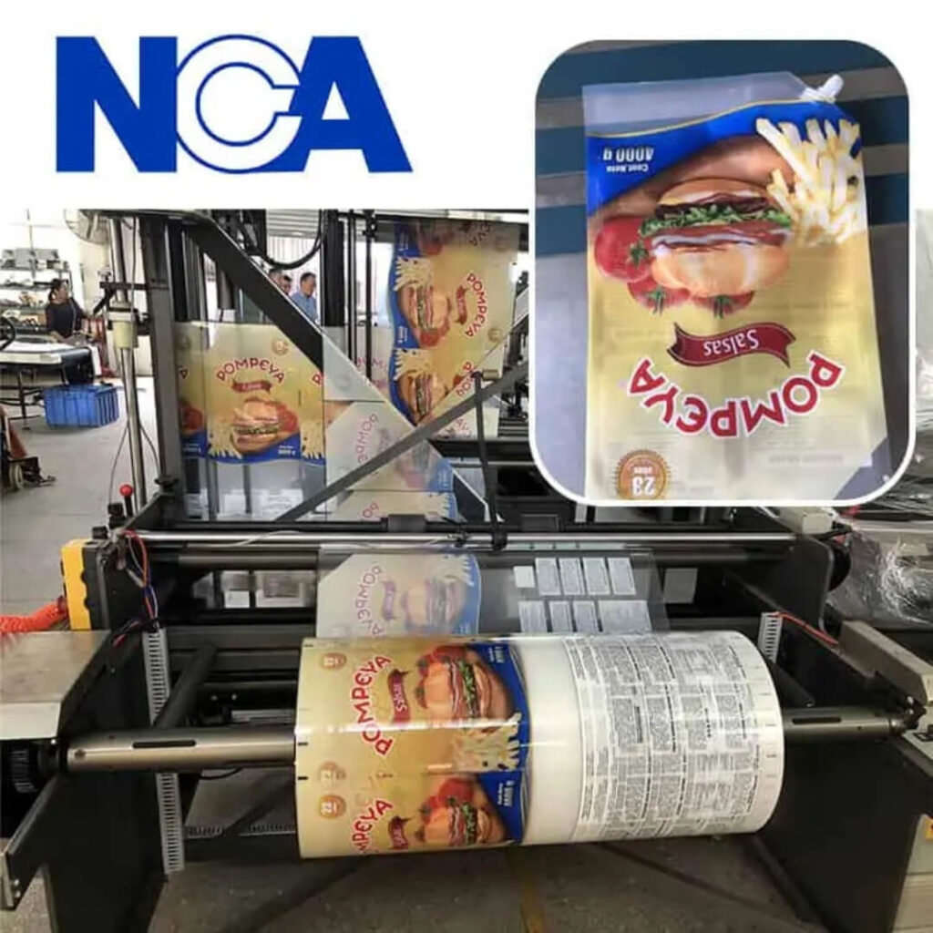 NCA600SZJ Automatic Bag Making and Spout-welding Machine Gallery 2