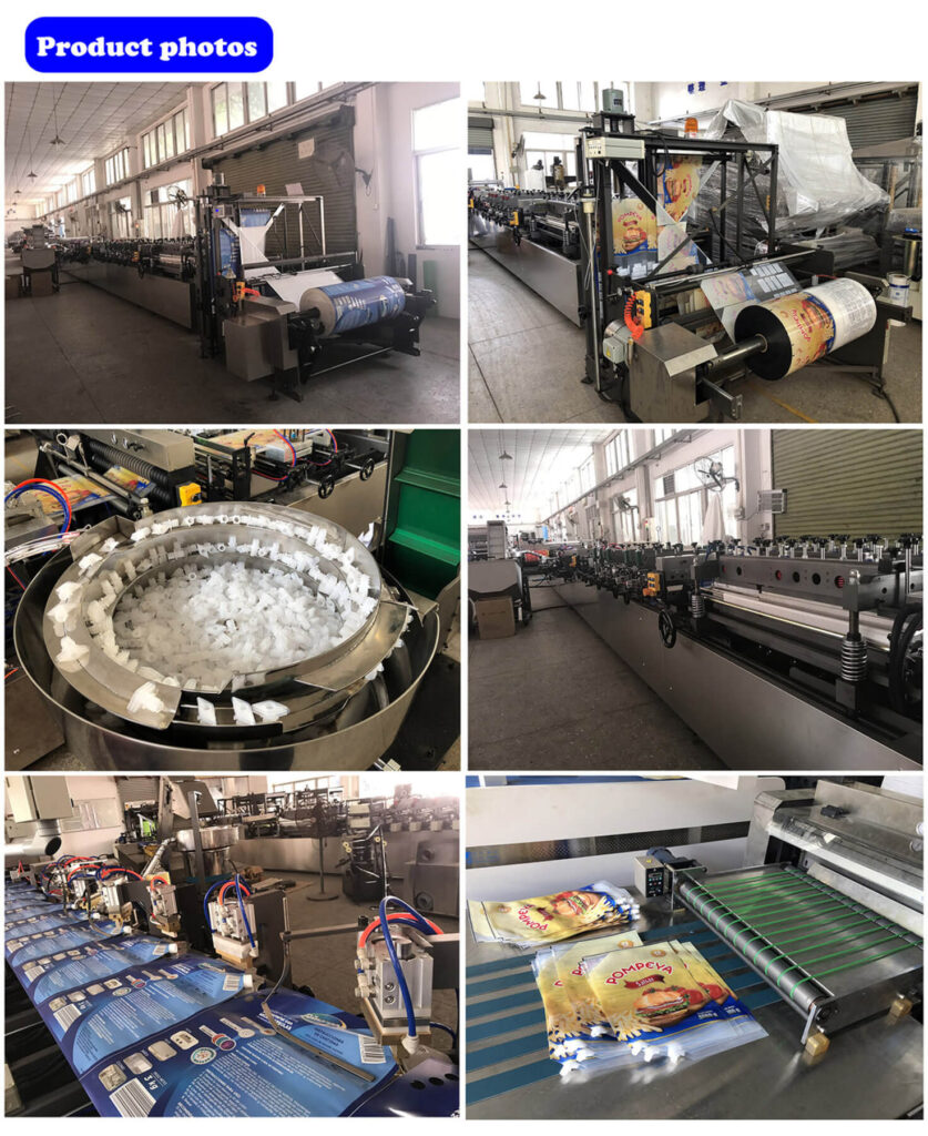 NCA600SZJ Automatic Bag Making and Spout-welding Machine Product Photos