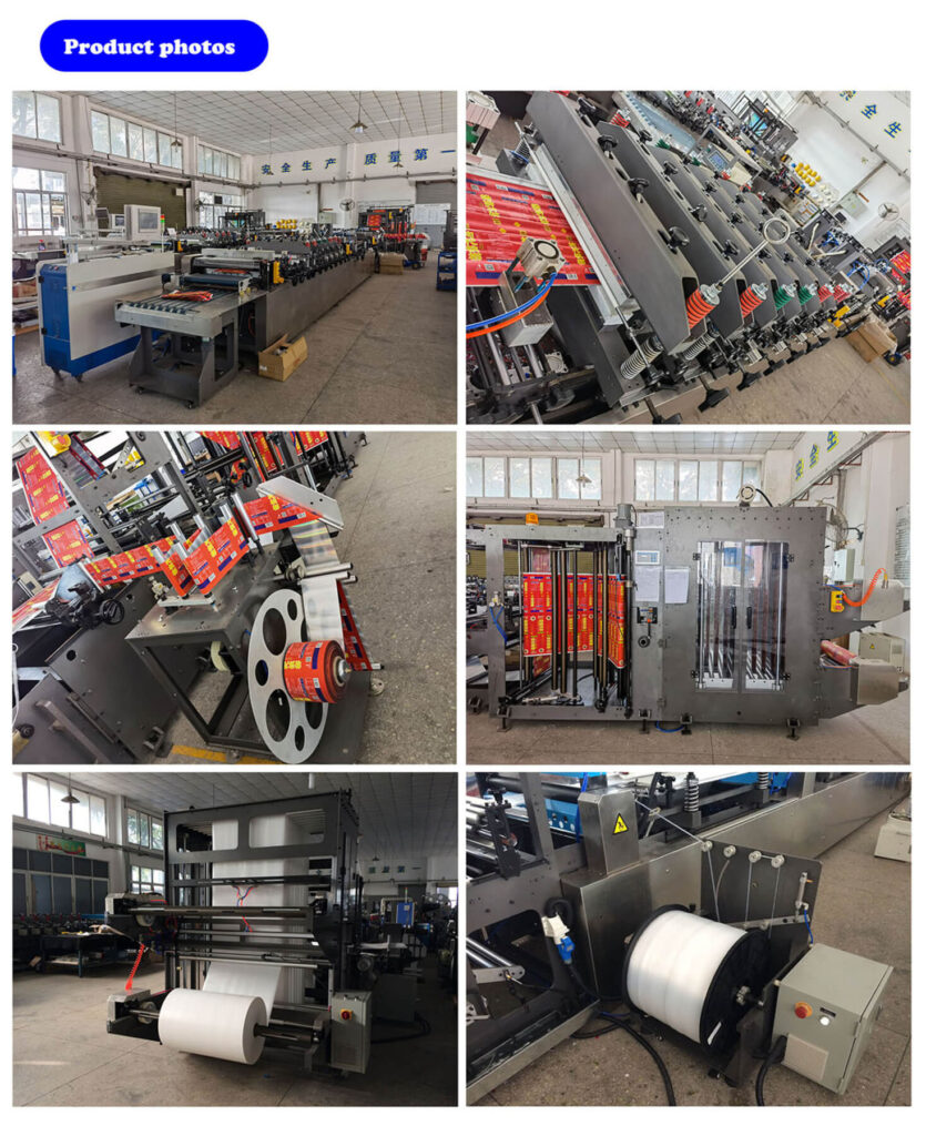 NCA600SZL THREE-SIDE SEAL,STAND-UP, ZIPPER BAG MAKING MACHINE Product Photos